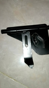 HL - Slot Samping Hitam model pistol | aksesoris pintu pagar besi