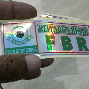 stiker timbul resin keluarga besar fbr forum betawi rempug