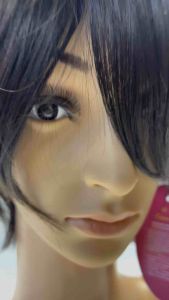 Wig Hair Short Straight Hair Black / Dark Brown H8069