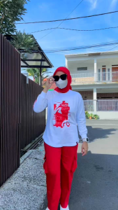 ONESET CARGO MERAH PUTIH BY NIONIO
