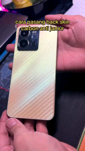 GARSKIN SCIN CARBON UNTUK TIPE VIVO Y11 Y12 Y12i Y12S Y15 Y15S Y01 Y02 Y02S Y02T Y03 Y16 Y17 Y17S ANTI JAMUR BELAKANG