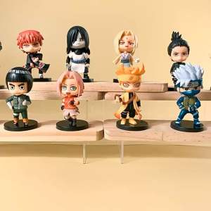 Mô hình Naruto - Bán lẻ tùy chọn 12 mẫu Naruto lục đạo Gaara Sakura Kakashi Rock Lee Orochimaru Itachi Shikamaru Tsunade Sasori - Cao 7~8cm
