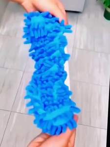 ✳️Ready Stock✳️ 2pcs Multifunctiona chenille shoe covers clean slippers lazy drag shoe mop caps - 2只装 擦地拖鞋懒人拖地鞋套 雪尼尔拖地鞋套