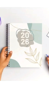 2026 A5 Notebook Monthly Weekly Planner Hard Cover/Gift/Souvenir/Giveaways