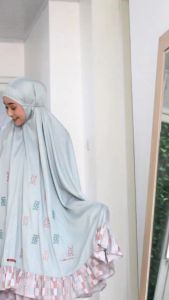 Mukena Dannis Anak-anak Super Sale Size S M230412: Perlengkapan Shalat Anak Perempuan