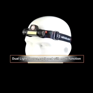 Senter Kepala LED Mini COB HeadLamp Recharger A83 Bisa Putar Di Cas Dicopot