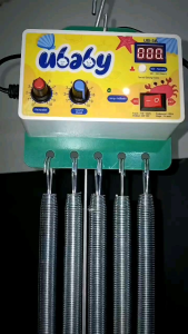 Paket Lengkap Ayunan Bayi + Mesin Ayunan Listrik dan Per 5 + Hanger Segitiga + Mainan Gantungan