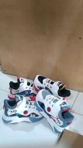 Sepatu Anak Basketball//New Fashion Import/Bahan Lentur Anti Slip Size-26-37 COD