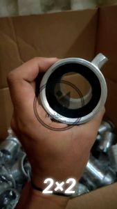 Drat Nepel Soket Sok Alkon Pompa Air Irigasi soket Aluminium Ukuran 2×2 inci