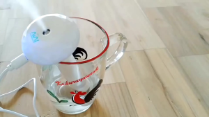 Humidifier Aroma Therapy Pengharum Ruangan / Air Humidifier Celup Ultrasonic Portable Aroma Diffuser - K-J021