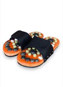 Sandal refleksi / sandal rematik refleksi pria dan wanita / sandal refleksi kesehatan / sandal refleksi batu alam