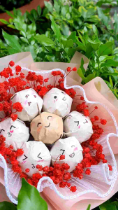 Bó hoa kẹo mút tặng crush thêm ngọt ngào