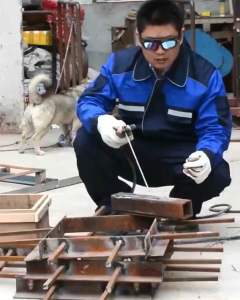 Kacamata Las Otomatis Gelap Binokular 2 Lensa TX-012 / Auto Darkening Safety Goggle Welding DUAL GLASS / Kaca Mata Auto Dark