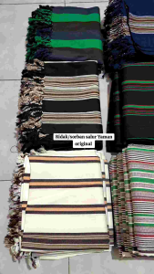 Rida Hadromaut Yaman Asli Salur Original Import Rida Yaman / sorban Yaman asli import Hadromaut 100%