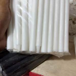 Lilin Putih Tipe 01 Isi 50 Batang - Lilin Lampu Putih Murah