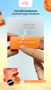 OFFICIAL KOJIC PLANKTON DAILY CUSHION PERFECT SKIN 15 GR