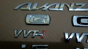 Emblem 1.5 kuran Besar 65 cm x 15 cm untuk mobil Avanza Lengkap dengan perekat tinggal pasang plug and play