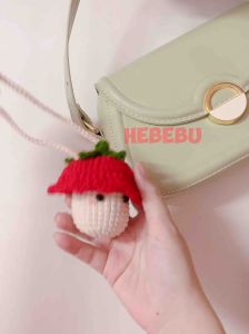 Túi đựng hũ/lọ/ống hít len dễ thương handmade - Inhaler case