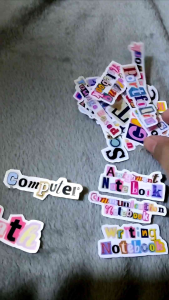 Customized Subject Label Sticker