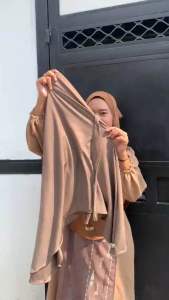 RA.HIJAB Khimar Tali Syari 2in1 Jersey Premium /Hijab Malaysia XL