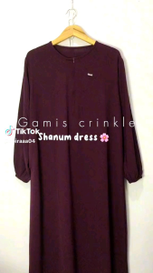100 DAPAT 4 GAMIS POLOS Cringkel airflow// GAMIS PALING MURAH // GAMIS KONDANGAN // BISA COD // VIRAL