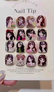 Sticker 5D mẫu mới dán móng tay ( hình vừa ) làm nail - Màu sắc đẹp rõ nét không dễ bong tróc cho thợ nail