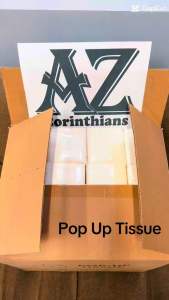 Pop Up Tissue 60 pcs-Virgin Material