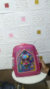 Tas Sekolah Anak Perempuan LOL Paud Tas Punggung Anak Kerakter Harga Grosir Menggunakan Bahan Embos 3D