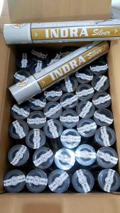 Shuttlecock Indra Silver Packing Kardus