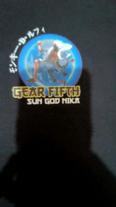 T-SHIRT KAOS ONE PIECE LUFFY GEAR 5 SUN GOD NIKA VOL 3