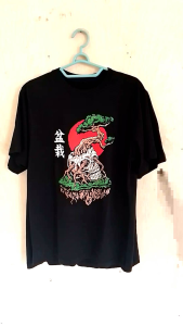 Kaos Bonsai Pendek Catton Combat 30s Hitam: Pilihan Tepat untuk Kaos Distro Pendek