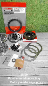 Paket Rubahan Kopling Komplit Motor Yamaha Vega ZR Jupiter Z New 115 Robot Vega RR (21t)
