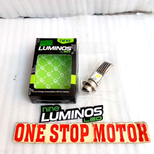 Lampu Depan luminos NINE Led H6 PNP Glosy ACDC Sinar Putih LG1 Original Ori Asli Luminos