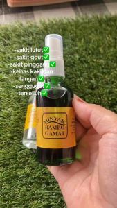 Minyak Rambo Gamat Mustafa Itam Langkawi