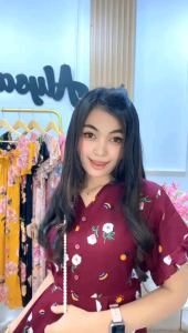 NALLA LONG DRESS / DASTER MOTIF KEKINIAN / DASTER MODEL TERBARU / DASTER CANTIK