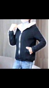 mantel wanita musim dingin mantel bulu hangat