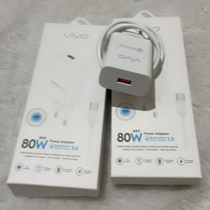 CASAN/CHARGER VIVO 80W TYPE C FAST CHARGING POWER ADAPTER QUALCOMM 3.0