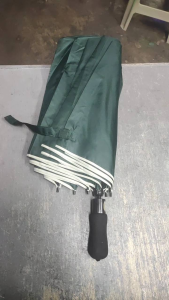 2-Fold Big Umbrella (120cm) Plain Pongee - Ideal for Sunny and Rainy Days Perfect for Men and Women"