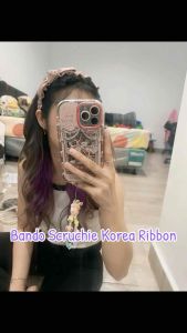 SHARON - BANDO BANDANA HEADBAND KOREAN STYLE PITA / BANDO SCRUNCHIE KAMINO