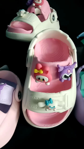 Sendal anak perempuan tali belakang CinamorolKuromiMelody