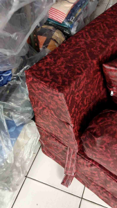 Sofa bed minimalis/sofa Inoac eon dan yukata bergaransi 10dan15th tinggi 15cm gratis bantal guling