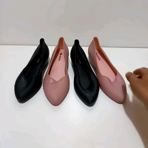 Sepatu Pantofel Karet Wedges Wanita Fuhaha-710