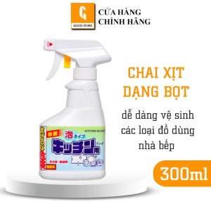 Xịt tẩy rửa nhà bếp Rocket Nhật 300ml