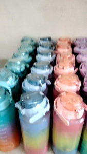 BOTOL MINUM VIRAL GRADASI 3in1