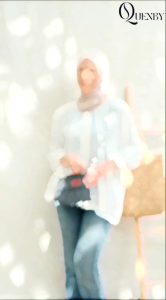 AQ - Ghiina By Quenby Tas selempang wanit/Slingbag model terbaru motif strip bahan chocoly anti air