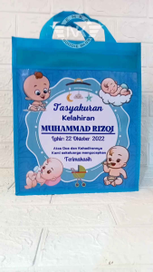 Tas Tasyakuran / Tas Kelahiran / Tas Selapan / Harga yang tertulis adalah 1 pack (isi 10 pcs) minim order 2 pack