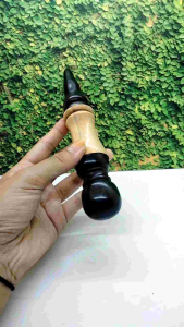 pijatan kayu kelor hitam kombinasi kemuning gading premium B75