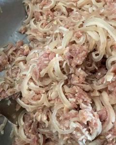 เชียงราย จิ้นส้มหมู 1000 กรัม สูตรผักของร้าน บรรจุถุงสูญญากาศ ไม่ใส่สารกันเสีย ไม่ใส่ดินประสิว