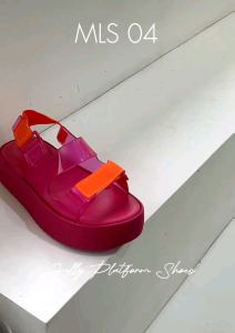 SANDAL WANITA MELS* 04 PAPETE FLATFORM PREMIUM IMPORT