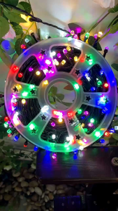 50Meter 240Light Fairy Light Lampu Lip Lap Lampu Raya